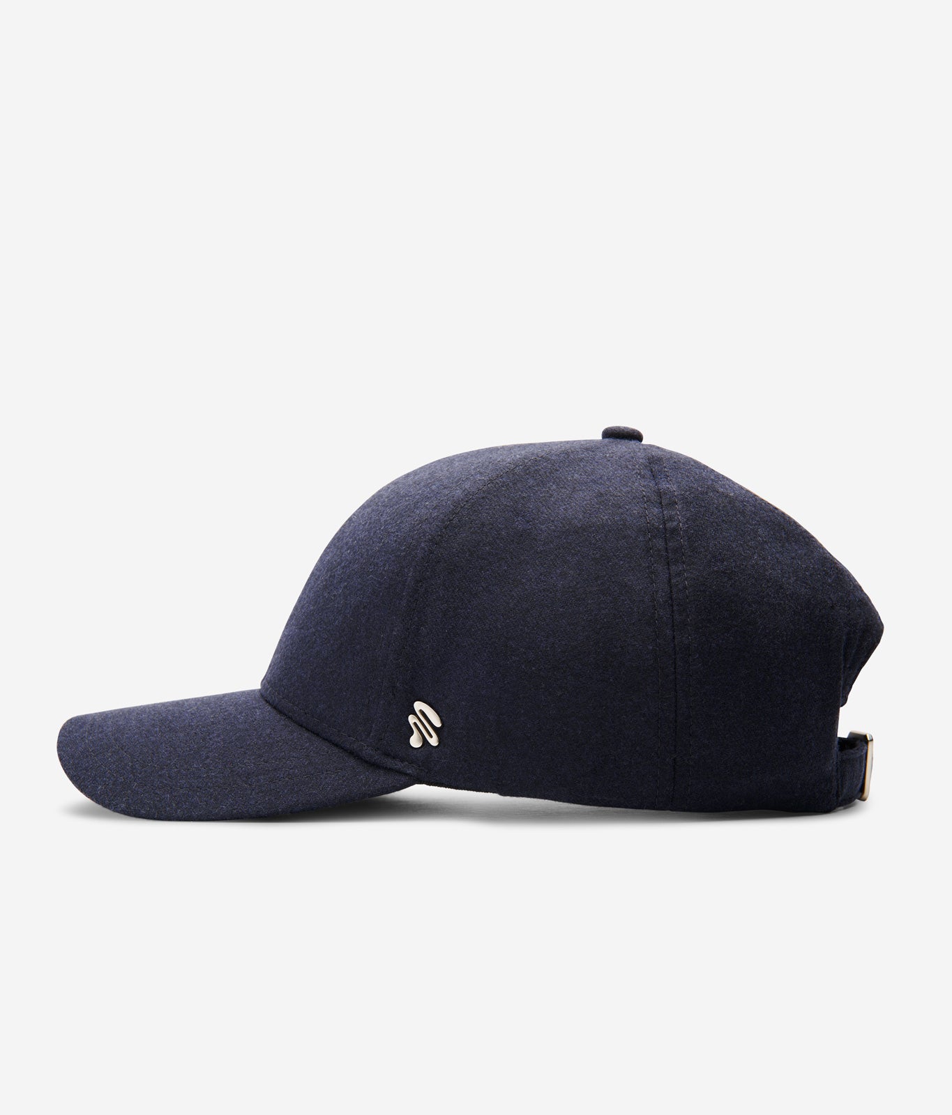 Stiksen │ 107 Wool Cashmere Navy Baseball Cap