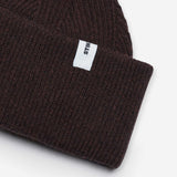 Beanie 01 Merino Brown