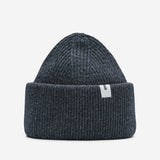 Beanie 01 Merino Dark Grey