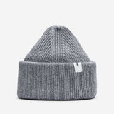 Beanie 01 Merino Light Grey