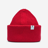 Beanie 01 Merino Red