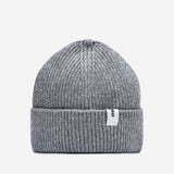 Beanie 02 Merino Light Grey