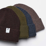 Beanie 02 Merino Dark Grey