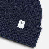 Beanie 02 Merino Navy