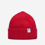 Beanie 02 Merino Red