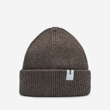 Beanie 02 Merino Taupe