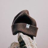 Beanie 02 Merino Taupe