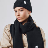 Scarf 01 Merino Black
