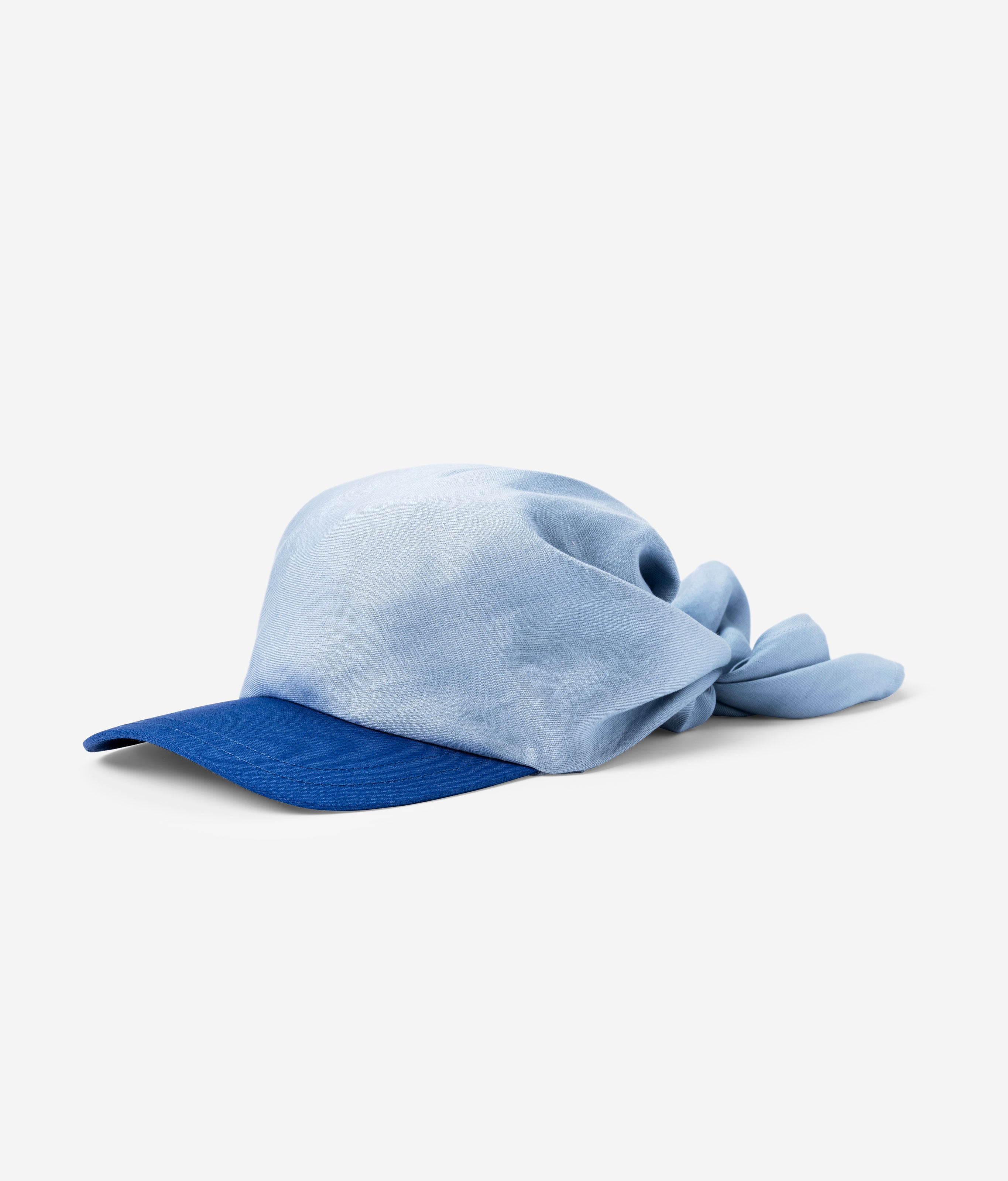 Stiksen │ Scarf Cap Light Blue/Blue