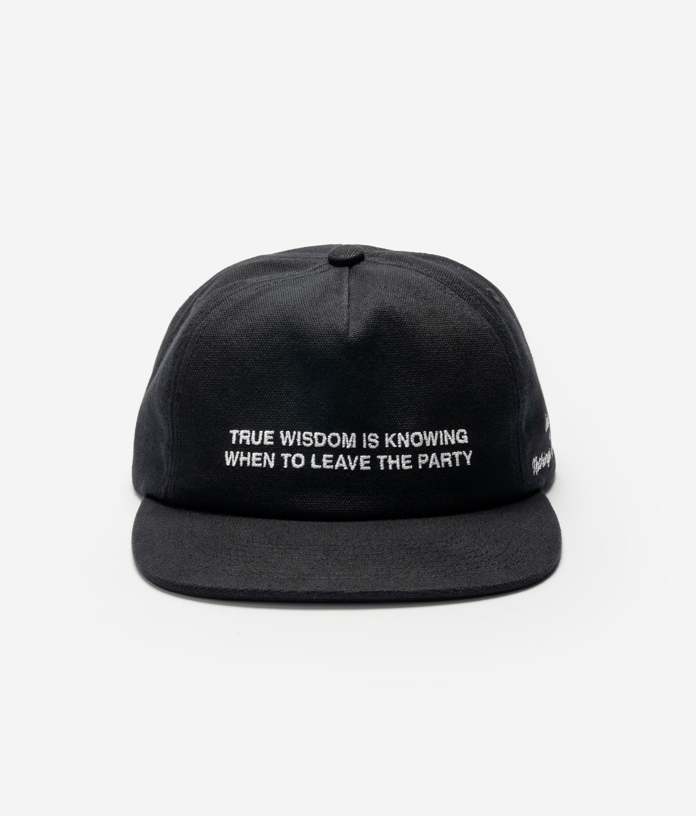 Stiksen x Nothings Something Black Front