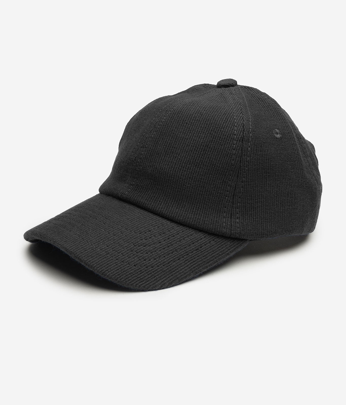 Stiksen 105 Canvas Black Dad Cap Minimalist