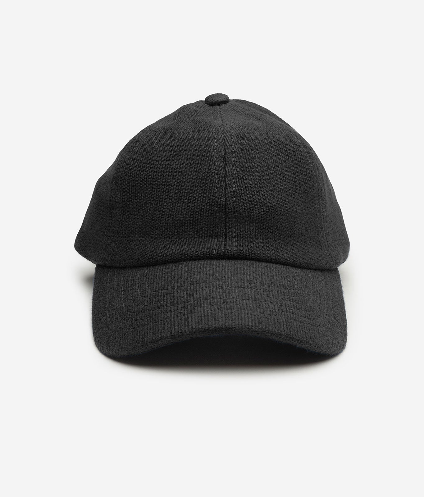 Stiksen 105 Canvas Black Dad Cap Front