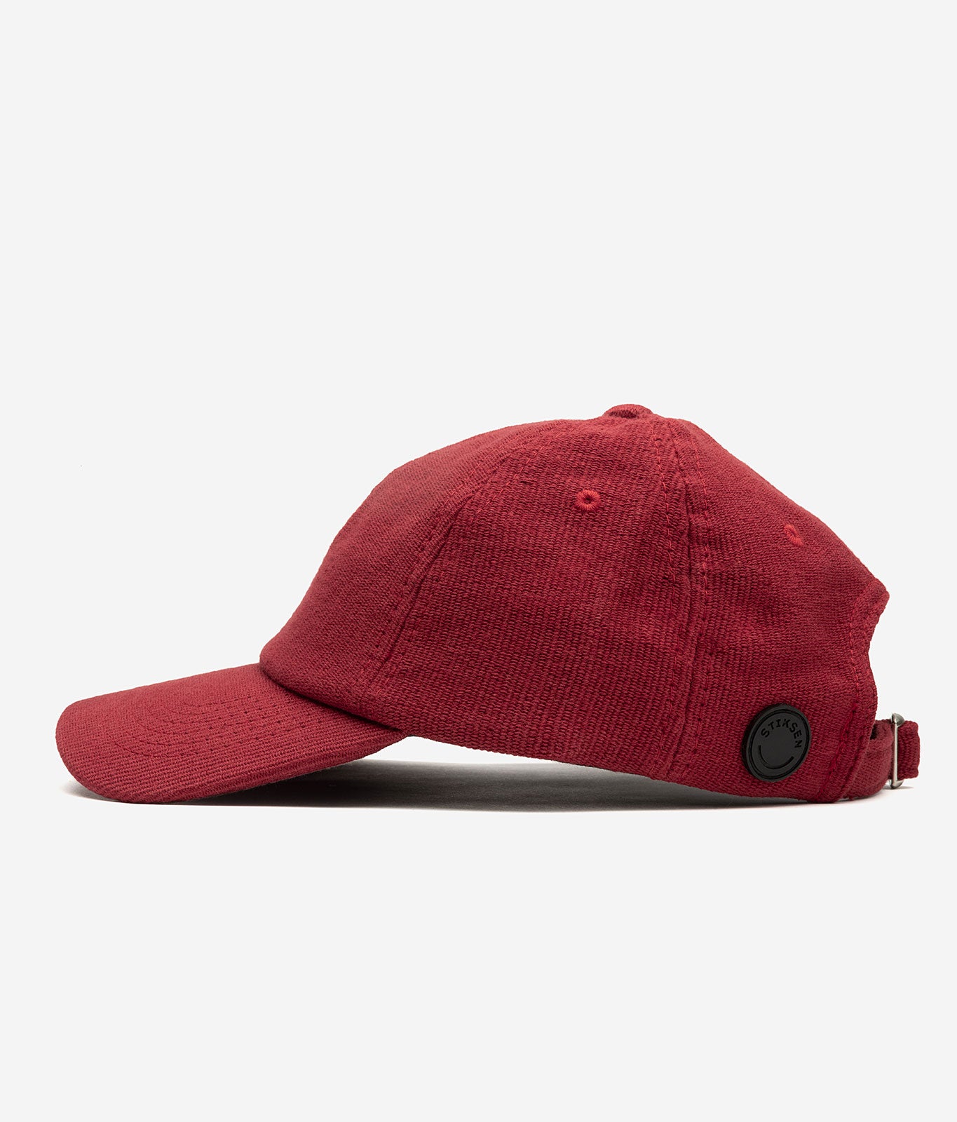 Stiksen 105 Canvas Crimson Dad Cap Profile