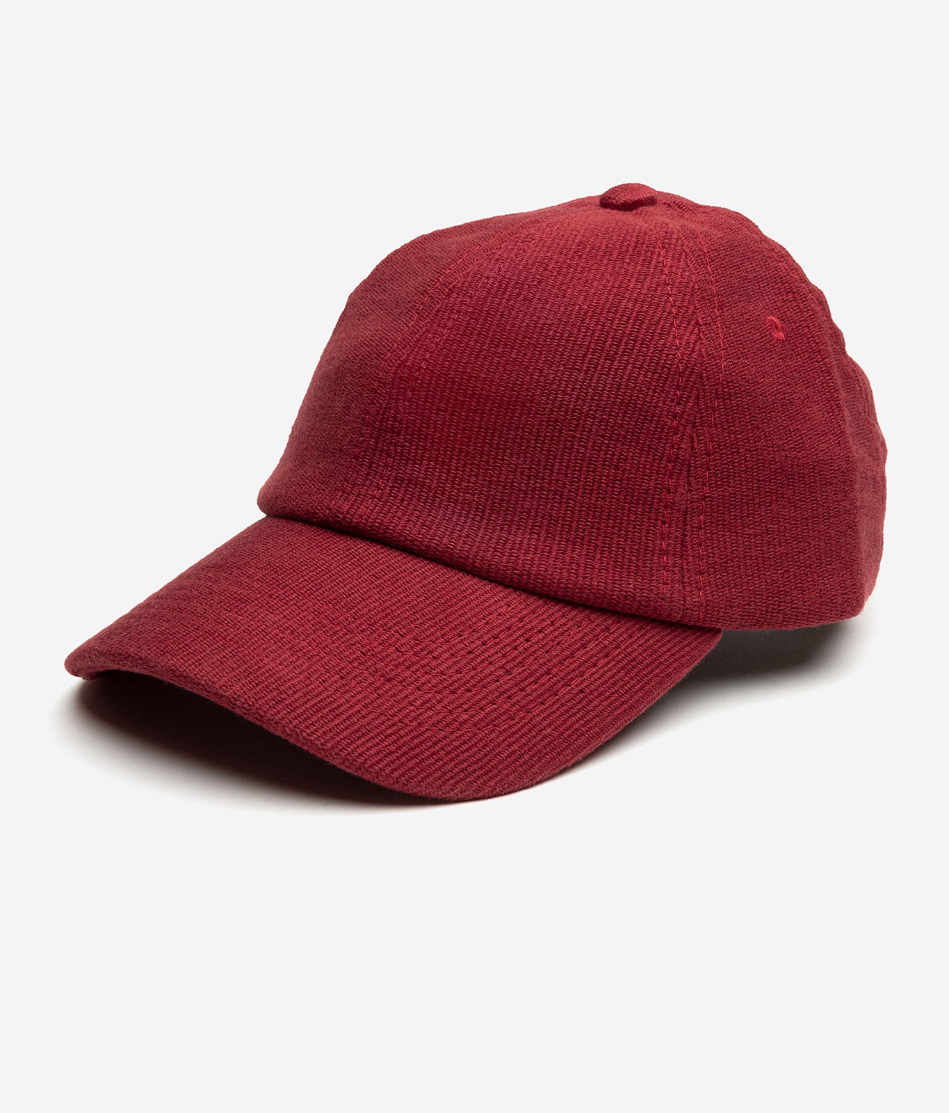 Stiksen 105 Canvas Crimson Dad Cap Minimalist