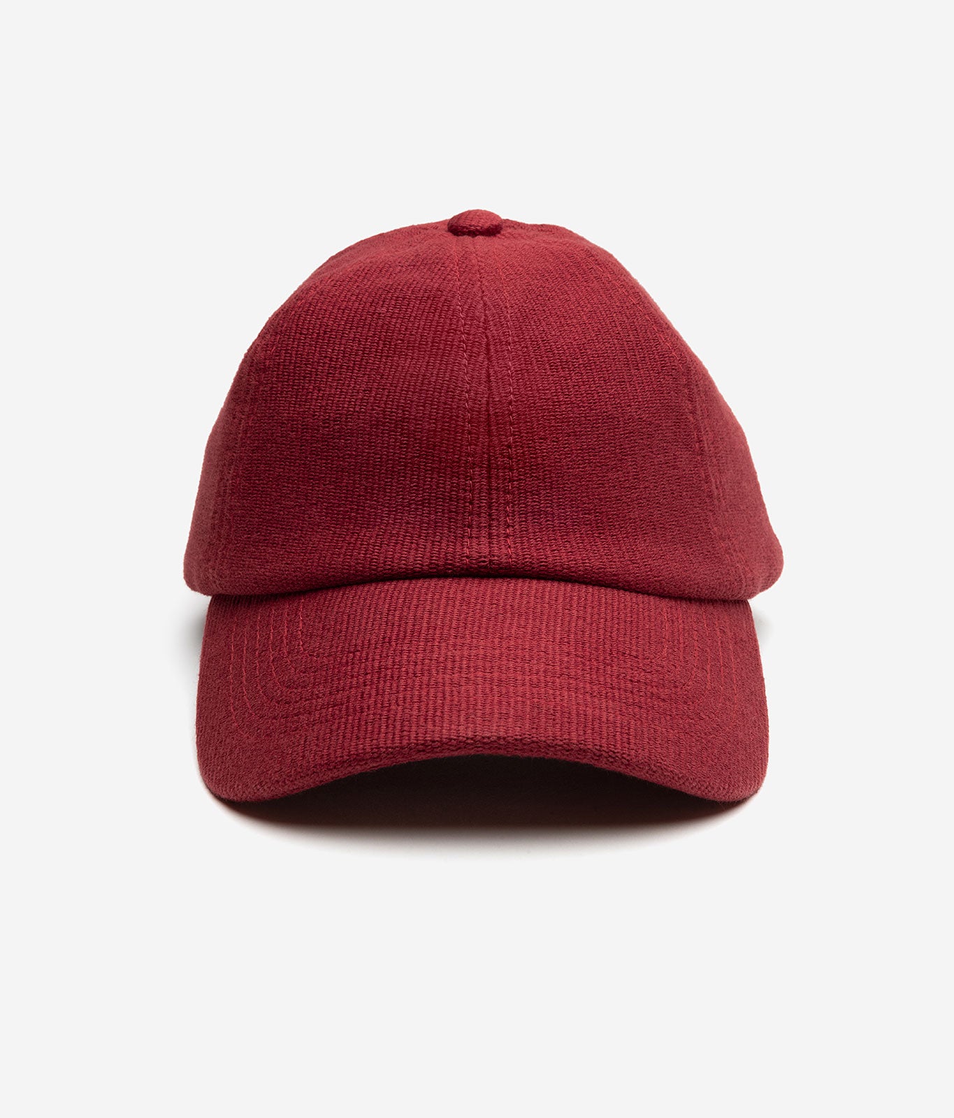 Stiksen 105 Canvas Crimson Dad Cap Front Angle