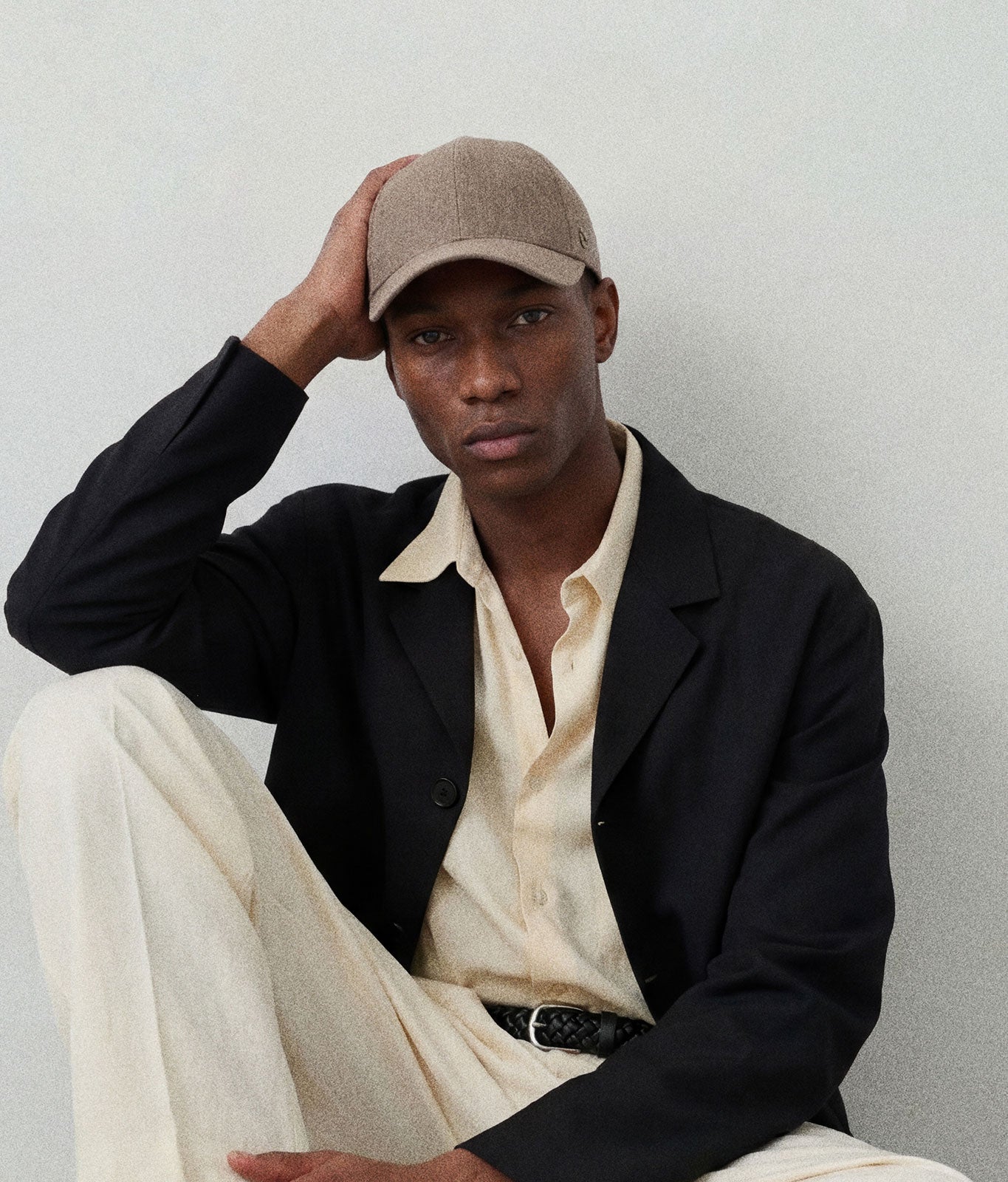 Stiksen │ 107 Linen Brown Baseball Cap
