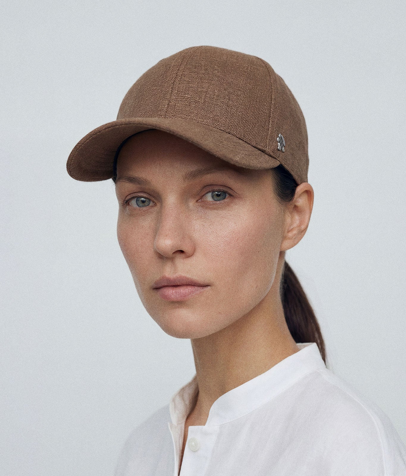 Stiksen │ 107 Linen Brown Baseball Cap