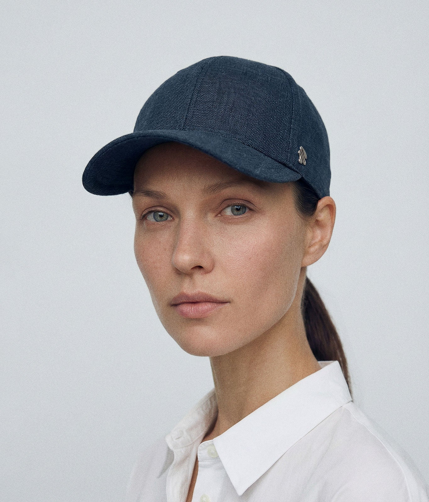 Stiksen │ 107 Linen Indigo Baseball Cap