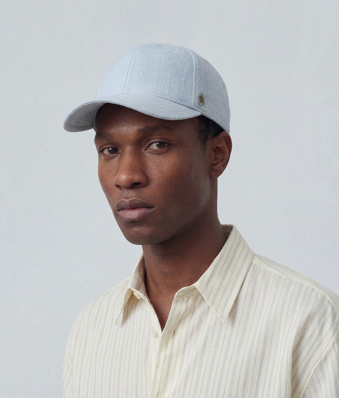 Stiksen │ 107 Linen Sky Blue Baseball Cap