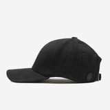 Stiksen 107 Canvas Black Baseball Cap Profile