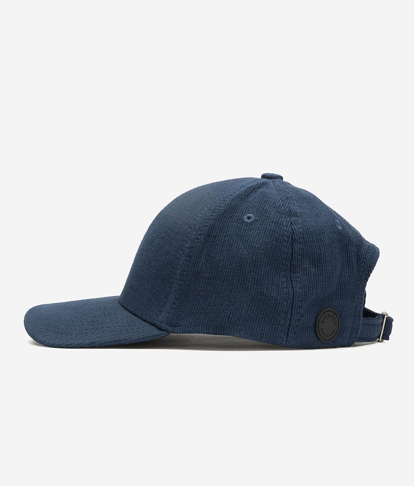 Stiksen 107 Canvas Blue Baseball Cap Profile