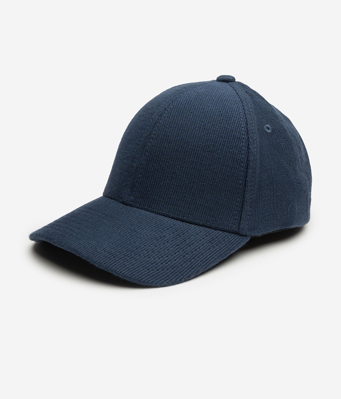 Stiksen 107 Canvas Blue Baseball Cap Minimalist