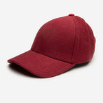 Stiksen 107 Canvas Crimson Baseball Cap Minimalist