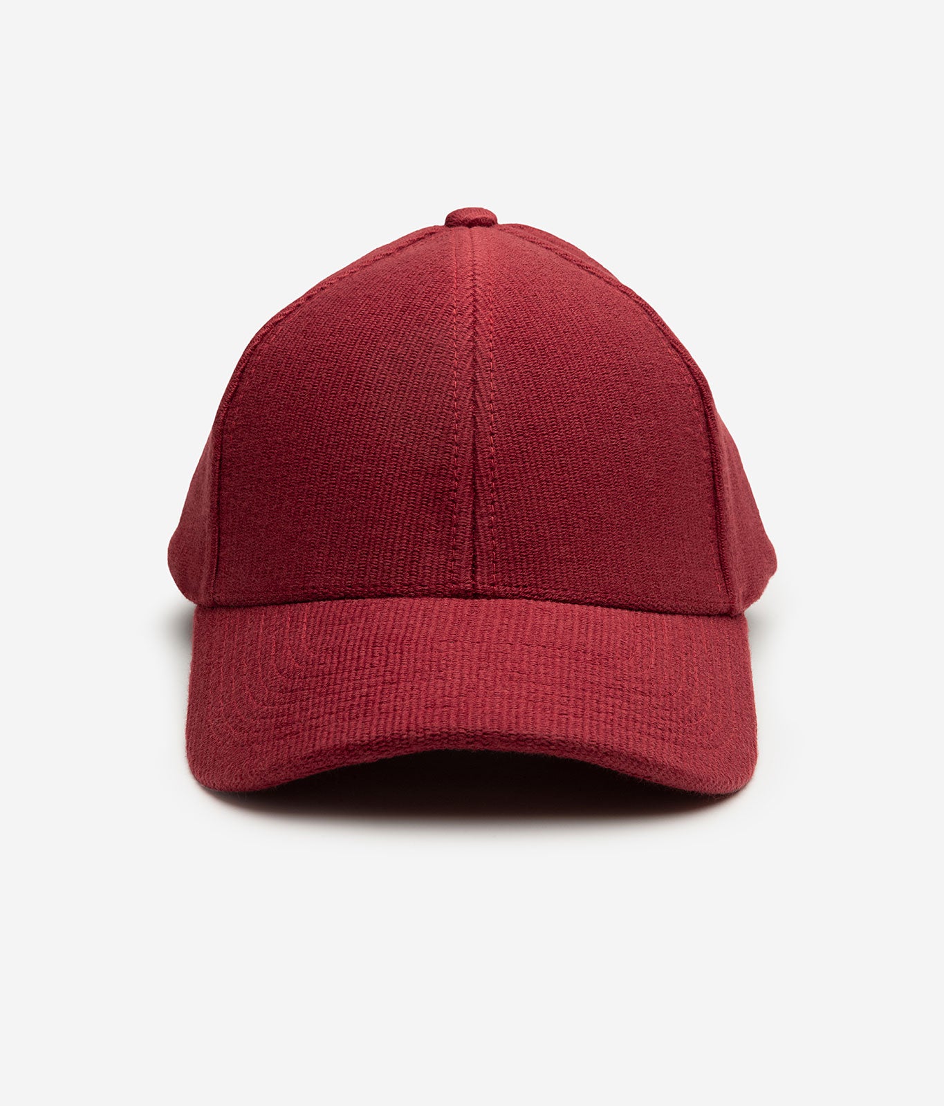 Stiksen 107 Canvas Crimson Baseball Cap Front