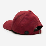 Stiksen 107 Canvas Crimson Baseball Cap Logotype