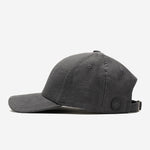 Stiksen 107 Canvas Graphite Baseball Cap Profile