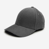 Stiksen 107 Canvas Graphite Baseball Cap Minimalist