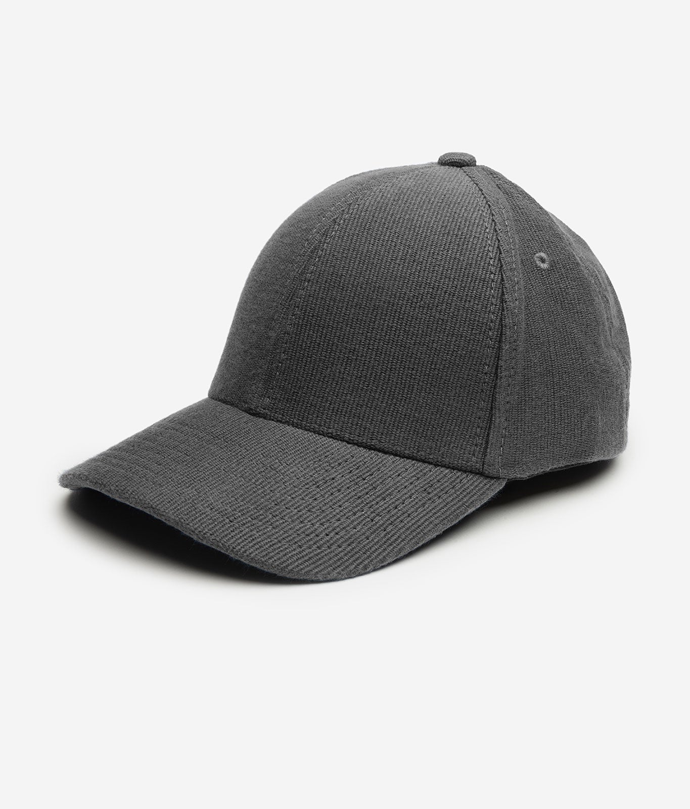 Stiksen 107 Canvas Graphite Baseball Cap Minimalist