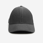 Stiksen 107 Canvas Graphite Baseball Cap Front Nice Fabrics