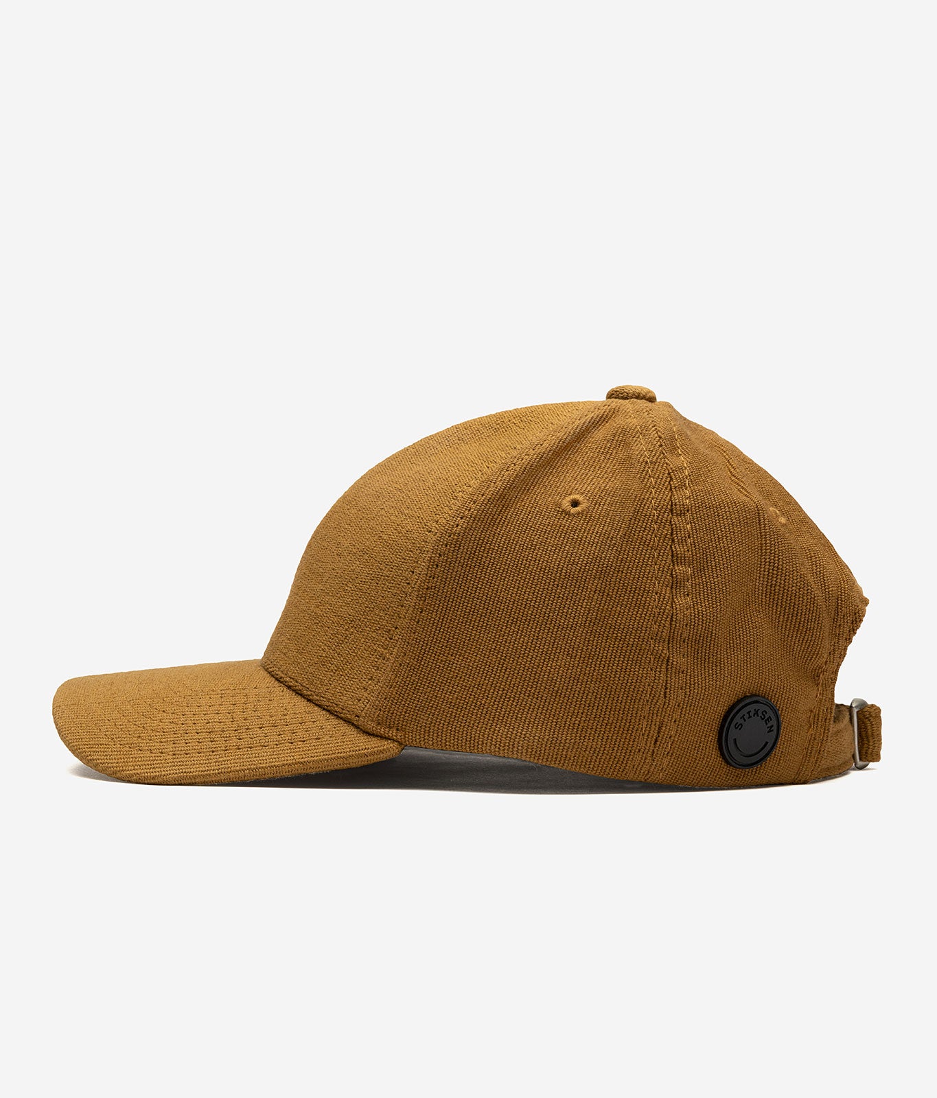 Stiksen 107 Canvas Mustard Baseball Cap Profile