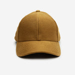 Stiksen 107 Canvas Mustard Baseball Cap Front Angle