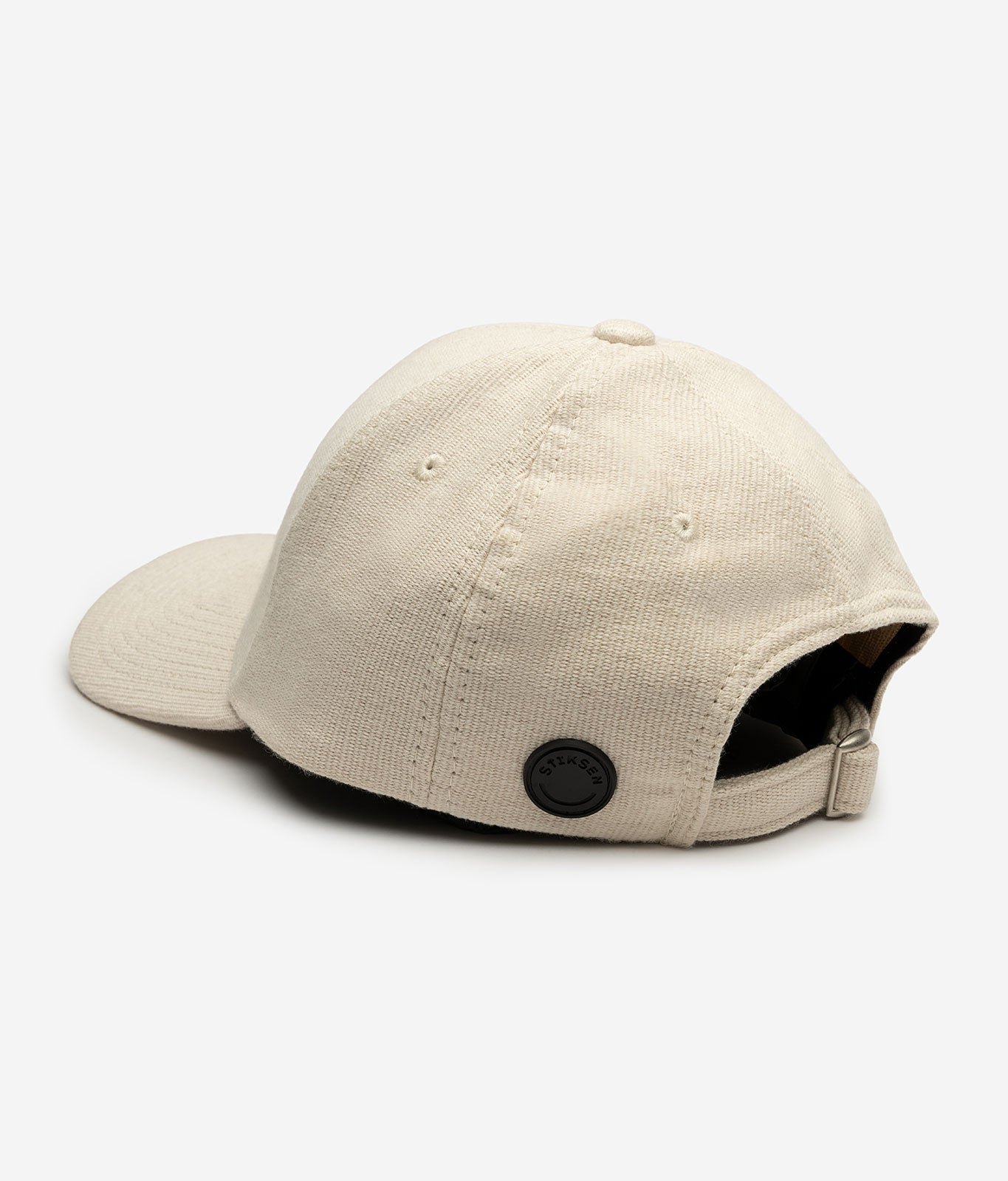 Stiksen 107 Canvas Off White Baseball Cap Logotype