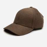 Stiksen 107 Canvas Umber Baseball Cap Minimalist