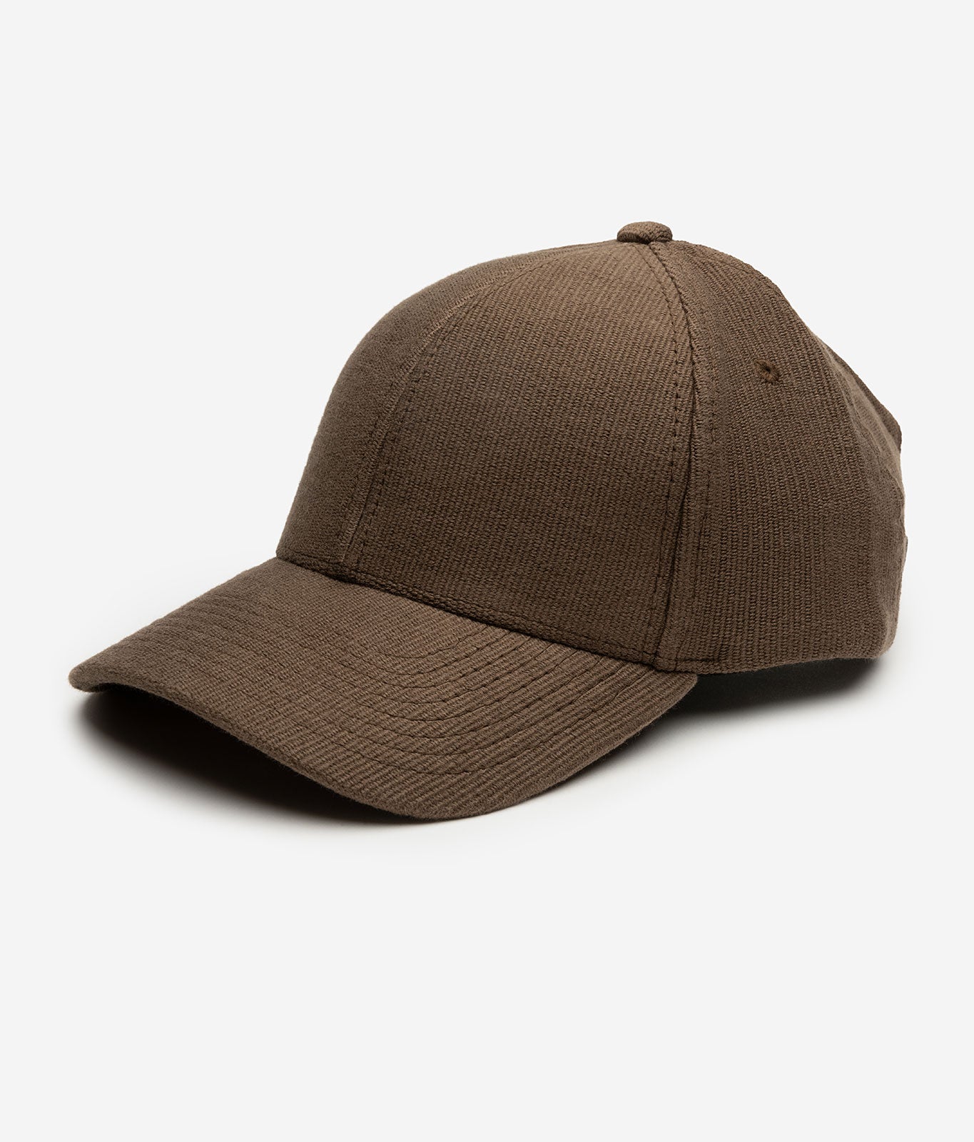 Stiksen 107 Canvas Umber Baseball Cap Minimalist