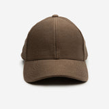 Stiksen 107 Canvas Umber Baseball Cap Front Angle