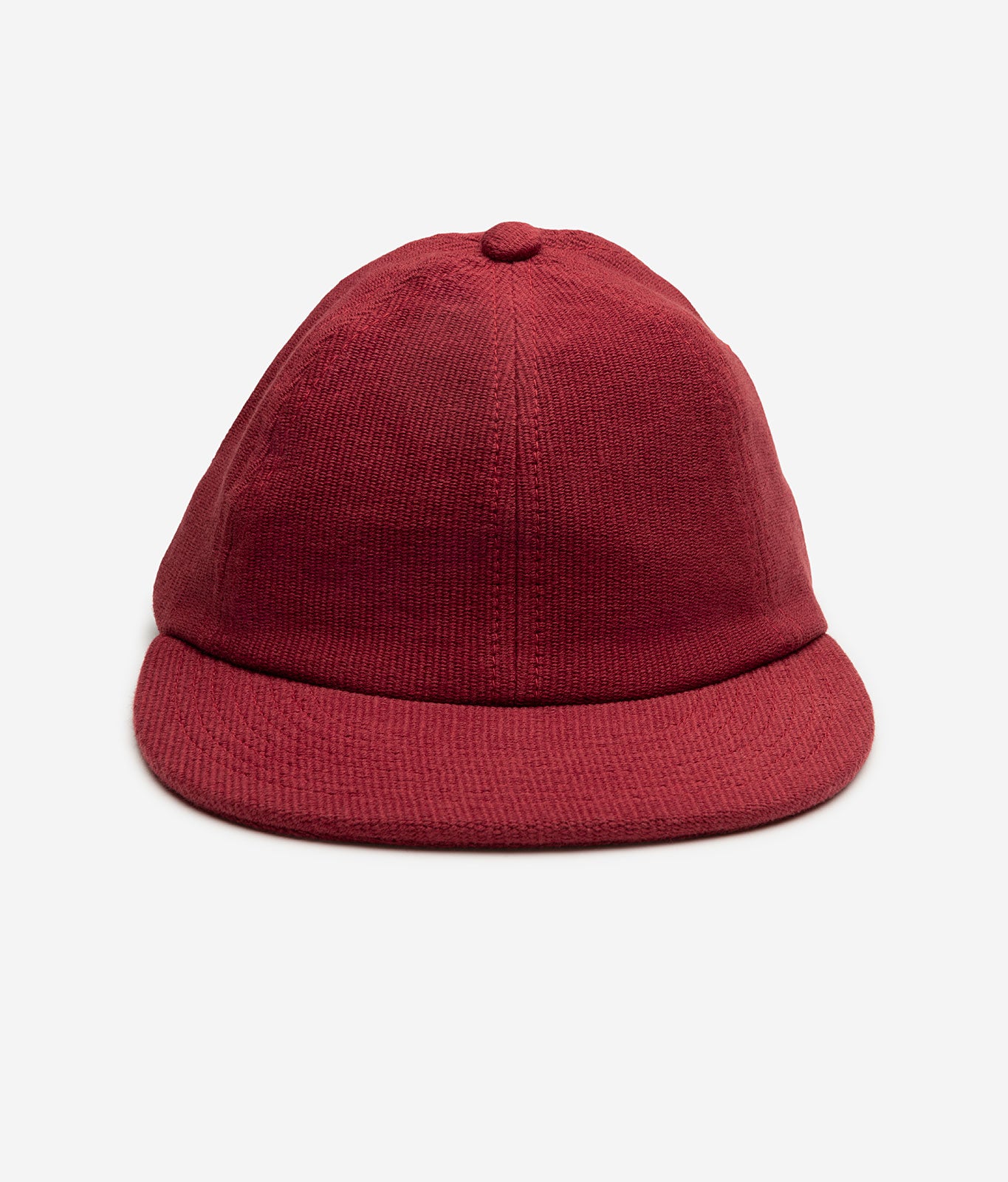 Stiksen 109 Canvas Red Flat Brim Cap Front