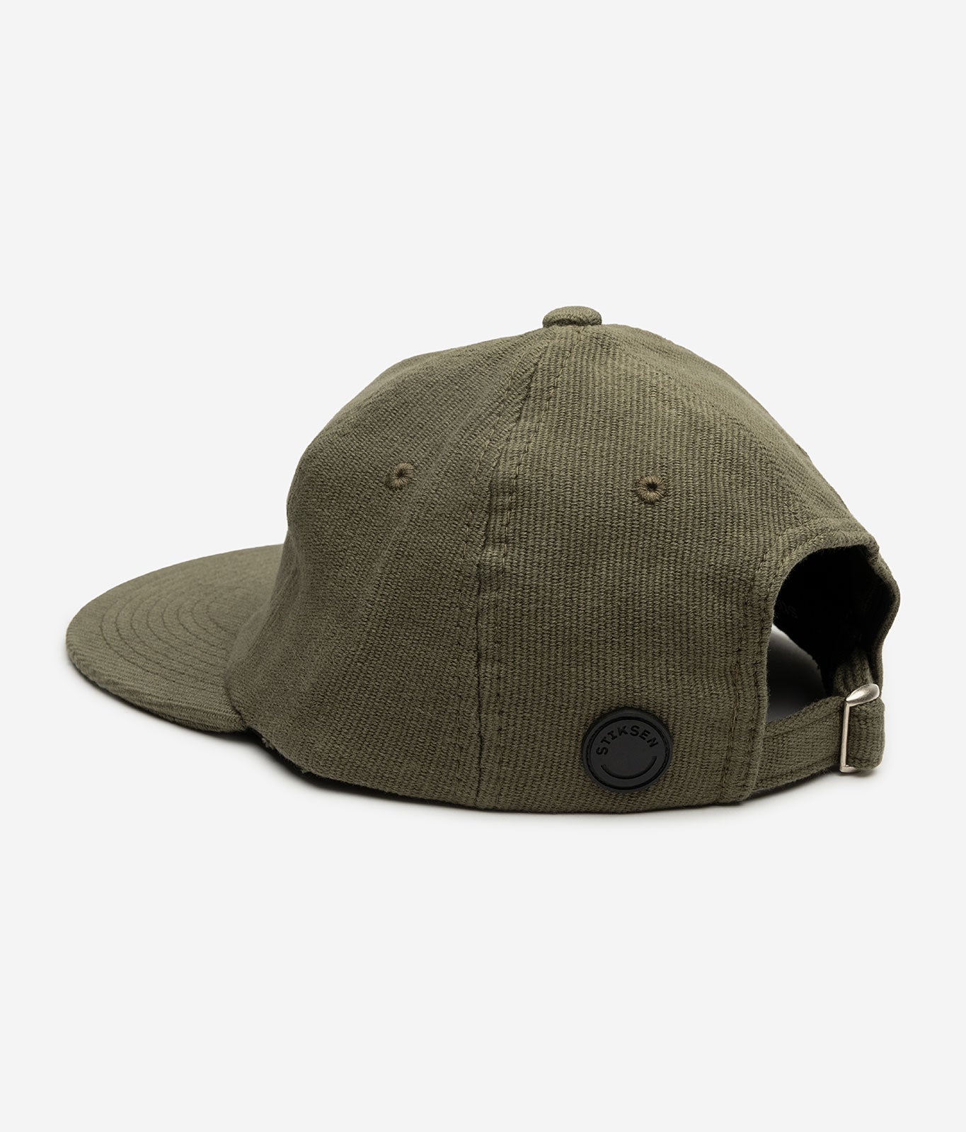 Stiksen 109 Canvas Ivy Flat Brim Cap Back