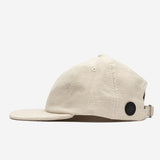 Stiksen 109 Canvas Off White Flat Brim Cap Profile