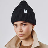 Beanie 01 Merino Black