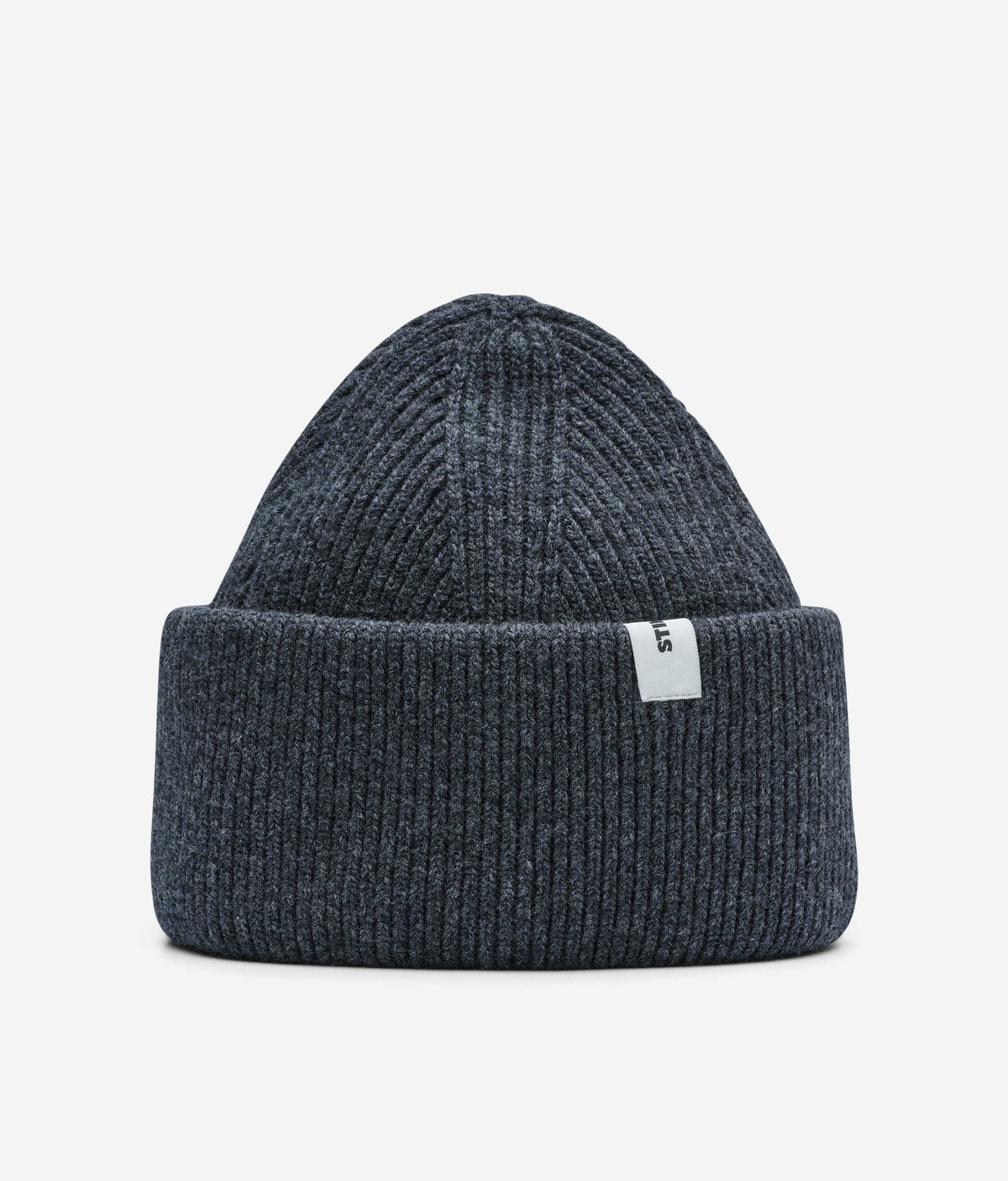 Beanie 01 Merino Dark Grey