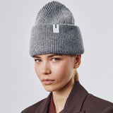 Beanie 01 Merino Light Grey