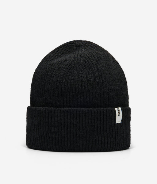 帽子 reels RE BEANIE BLACK Stiksen │ Beanie 02 ReWool Black