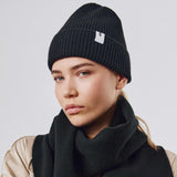 Beanie 02 Merino Black