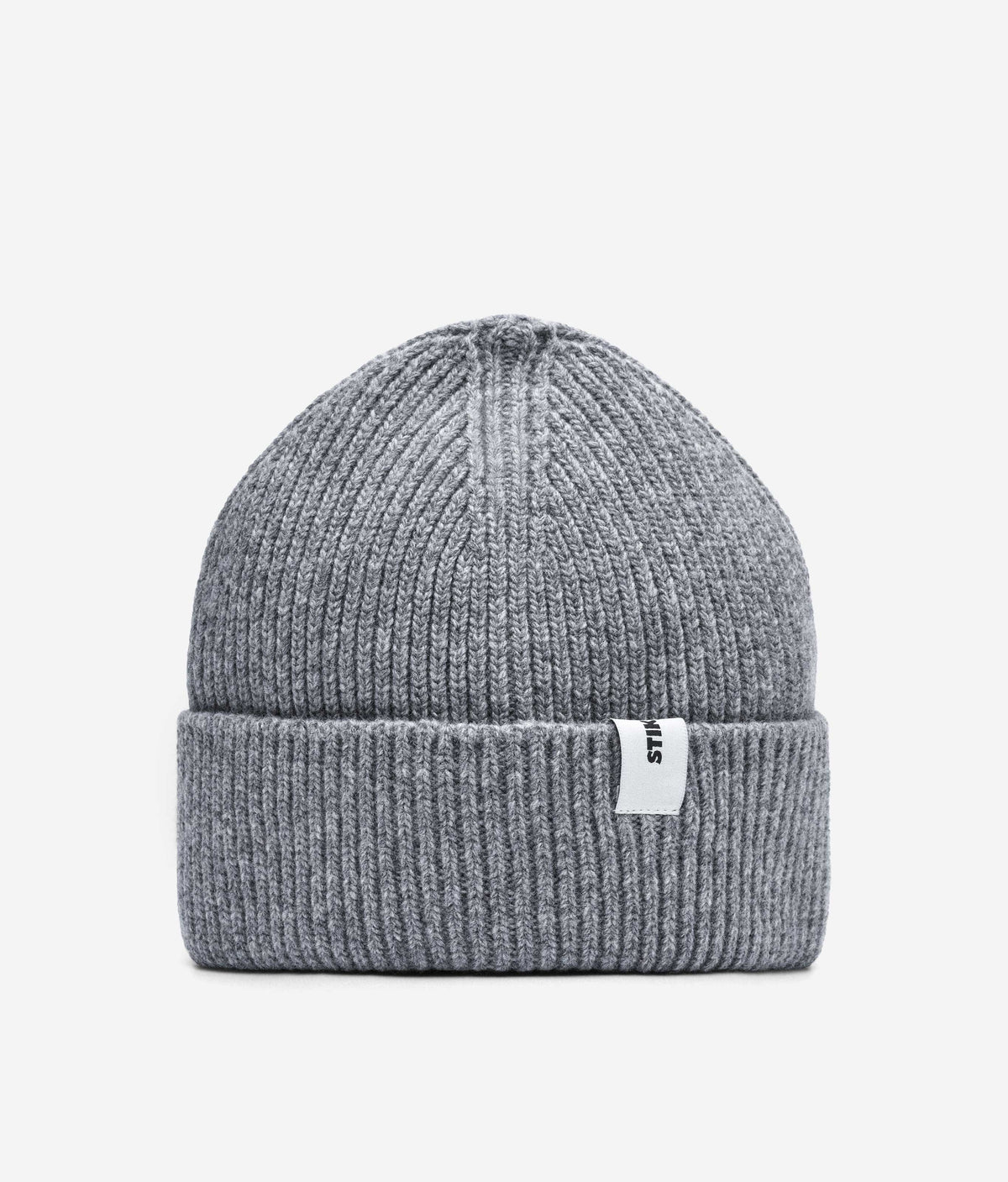 Beanie 02 Merino Light Grey