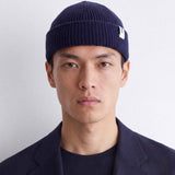 Beanie 03 Merino Navy