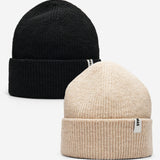 Beanie 02 Bundle Black/Sand